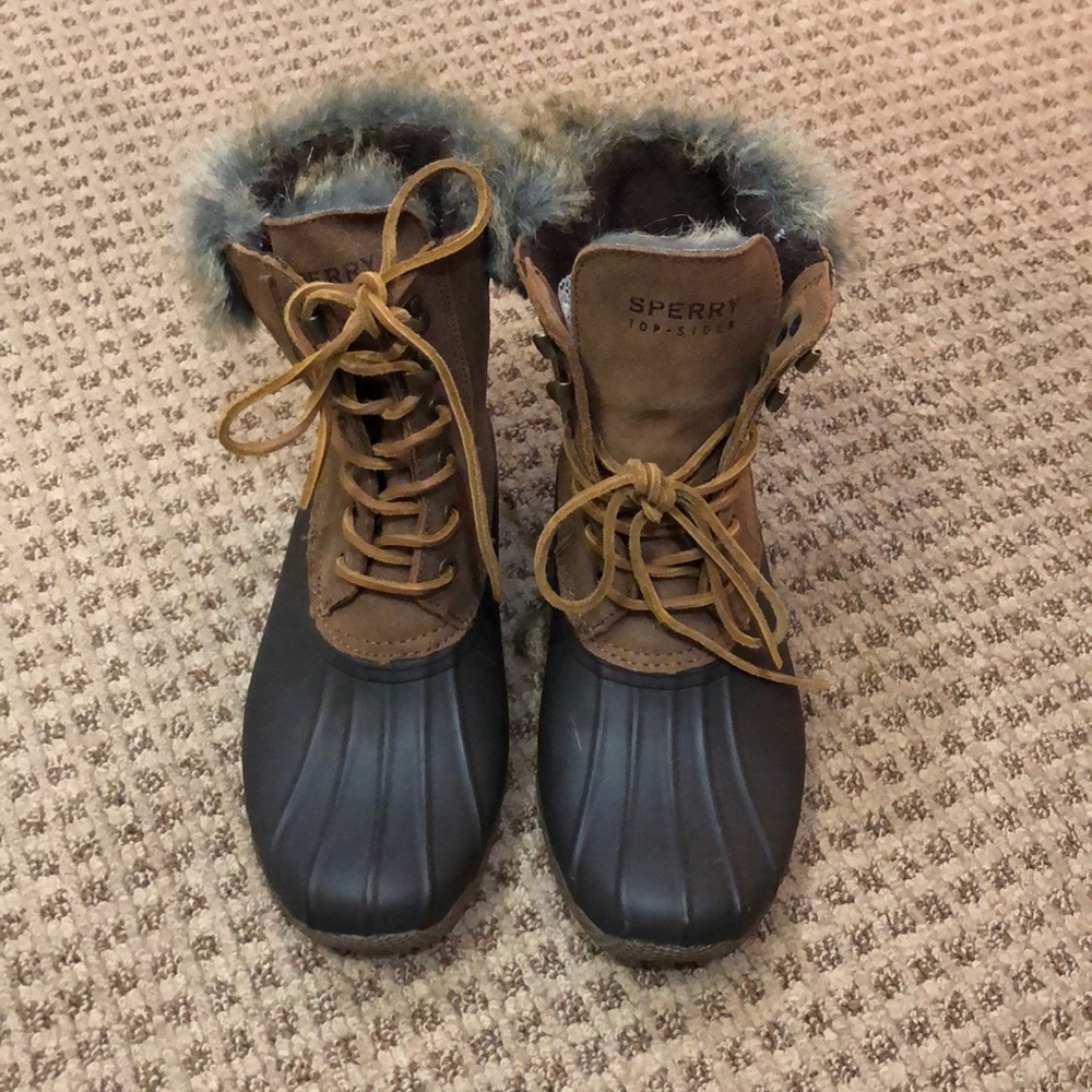 Sperry duck boots!